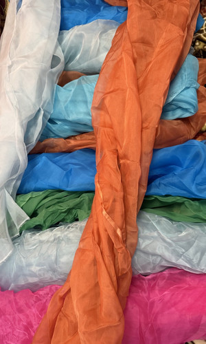 100 reine seide organza - 100,