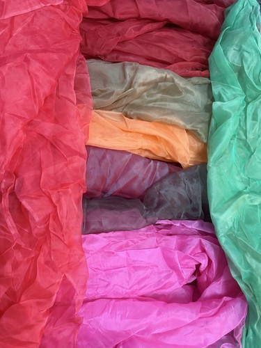100 reine seide organza - reine,