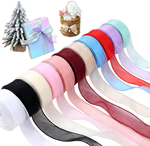 Rollen geschenkband 4cm 9m - 12,