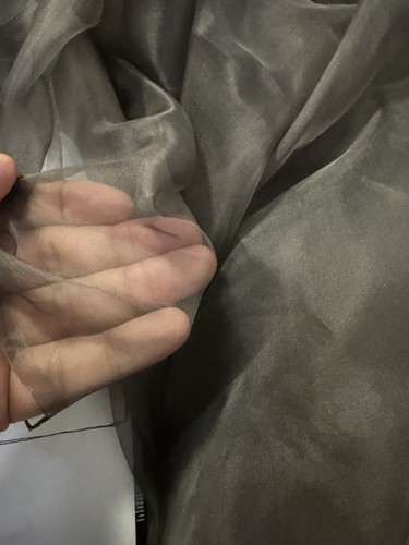 100 reine seide organza - %,