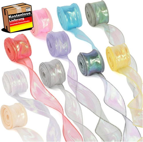 Geschenkband set rollen - set,