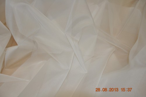 Seidenorganza weiß - seidenorganza,,