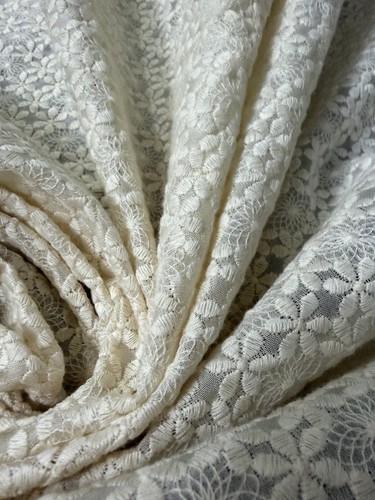 100 seide organza - seide, bestickt