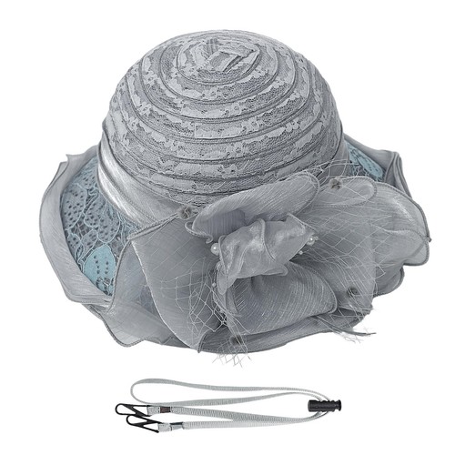 Damen sonnenhut organza - sonnenhut,