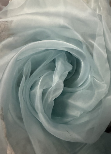 100 reine seide - reine, organza