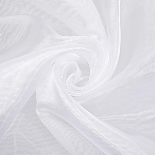 Organza stoff 5m - 2m, weiß